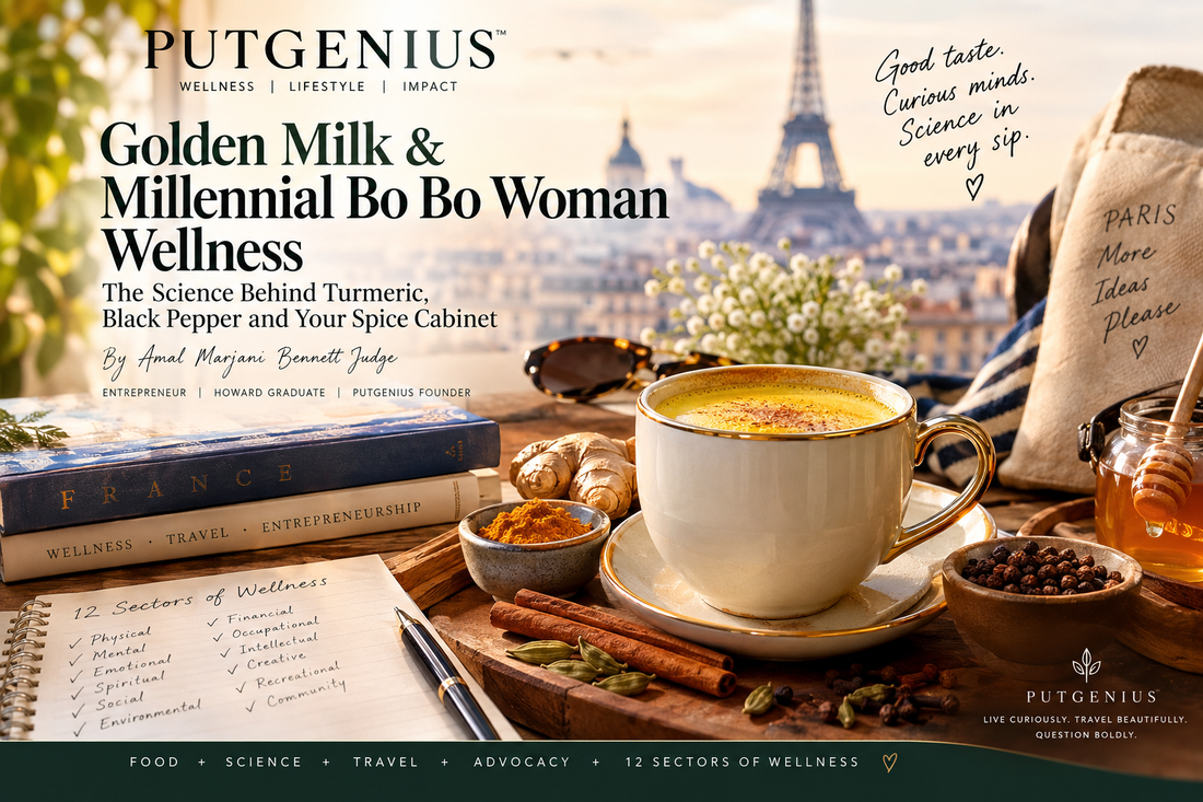 Golden Milk Recipe: Turmeric, Black Pepper & Wellness | PUTGENIUS